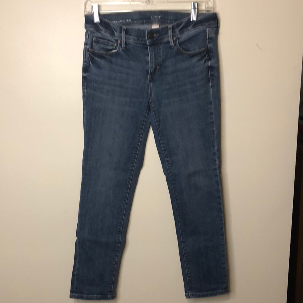 Loft Outlet modern crop jeans